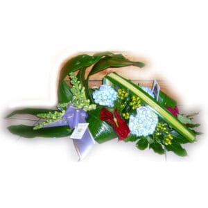 Coussin allongé Douceur d'Hortensias