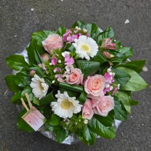 Bouquet Rond Tendresse Pastel