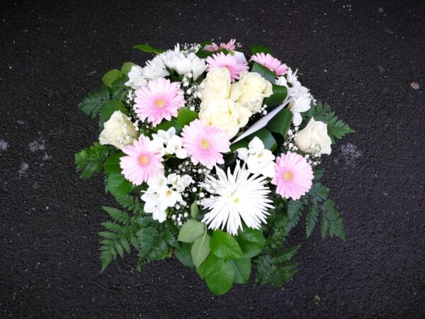 Coussin rond Tendresse